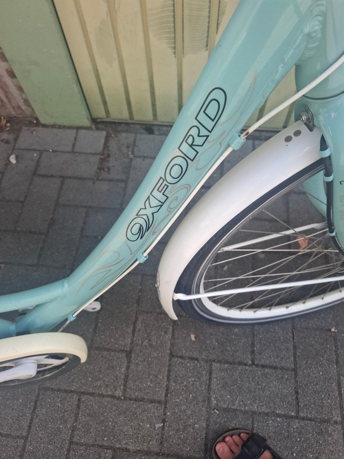 Oxford fiets in perfecte staat, Ophalen