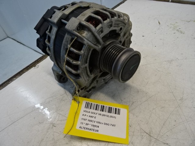 ALTERNATEUR Volkswagen Golf VII (AUA) (04E903023J), Volkswagen, Volkswagen AG, Utilisé, Kundenbetreuung@volkswagen.de