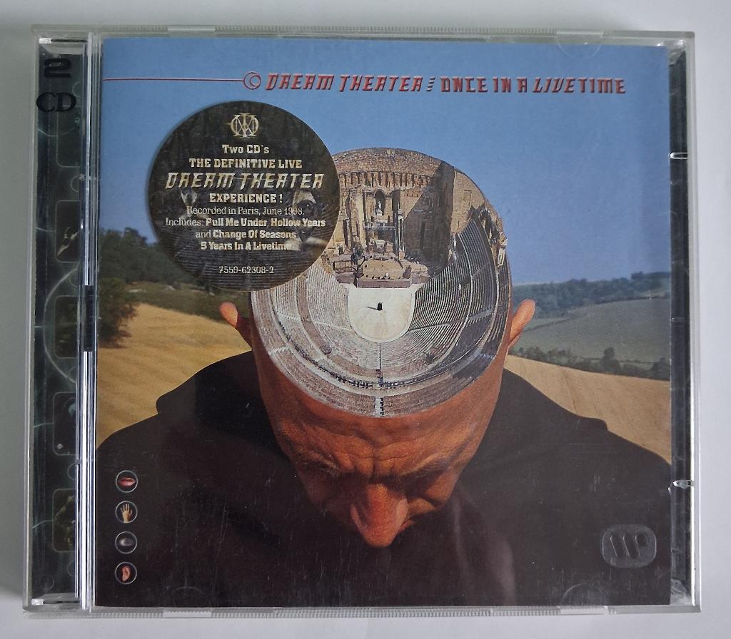 DREAM THEATER - ONCE IN A LIVETIME, Ophalen of Verzenden, Gebruikt