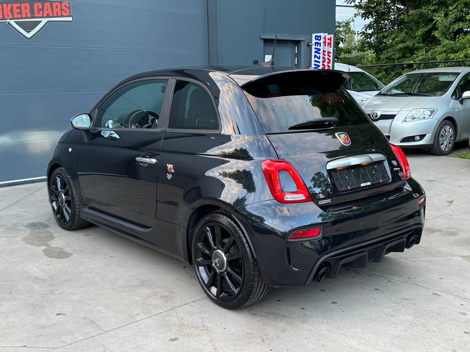 Abarth 595 Turismo 1.4 T 165PK CarPlay RoodLeder FullBlack, Cuir, https://public.car-pass.be/vhr/30dca649-2bef-40f7-a400-971940c6dcb9