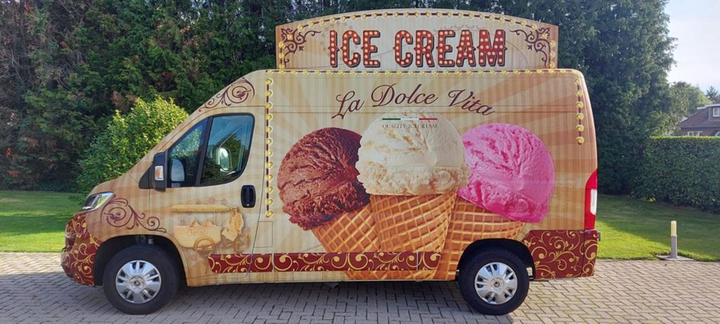 Beau camion de crème glacée. Seulement 5000 km, Enlèvement ou Envoi