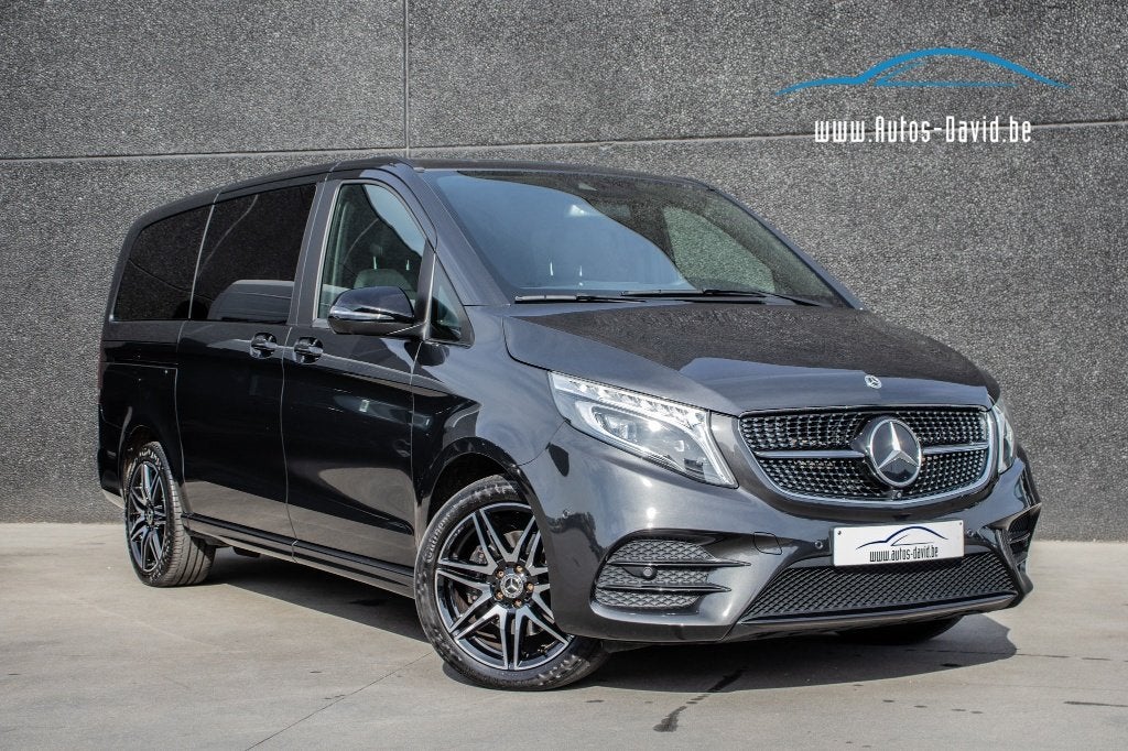 Mercedes-Benz V300d Combi AvantGarde Aut. Dubbel Cabine, Auto's, Automaat, 2500 kg, Zwart, Leder