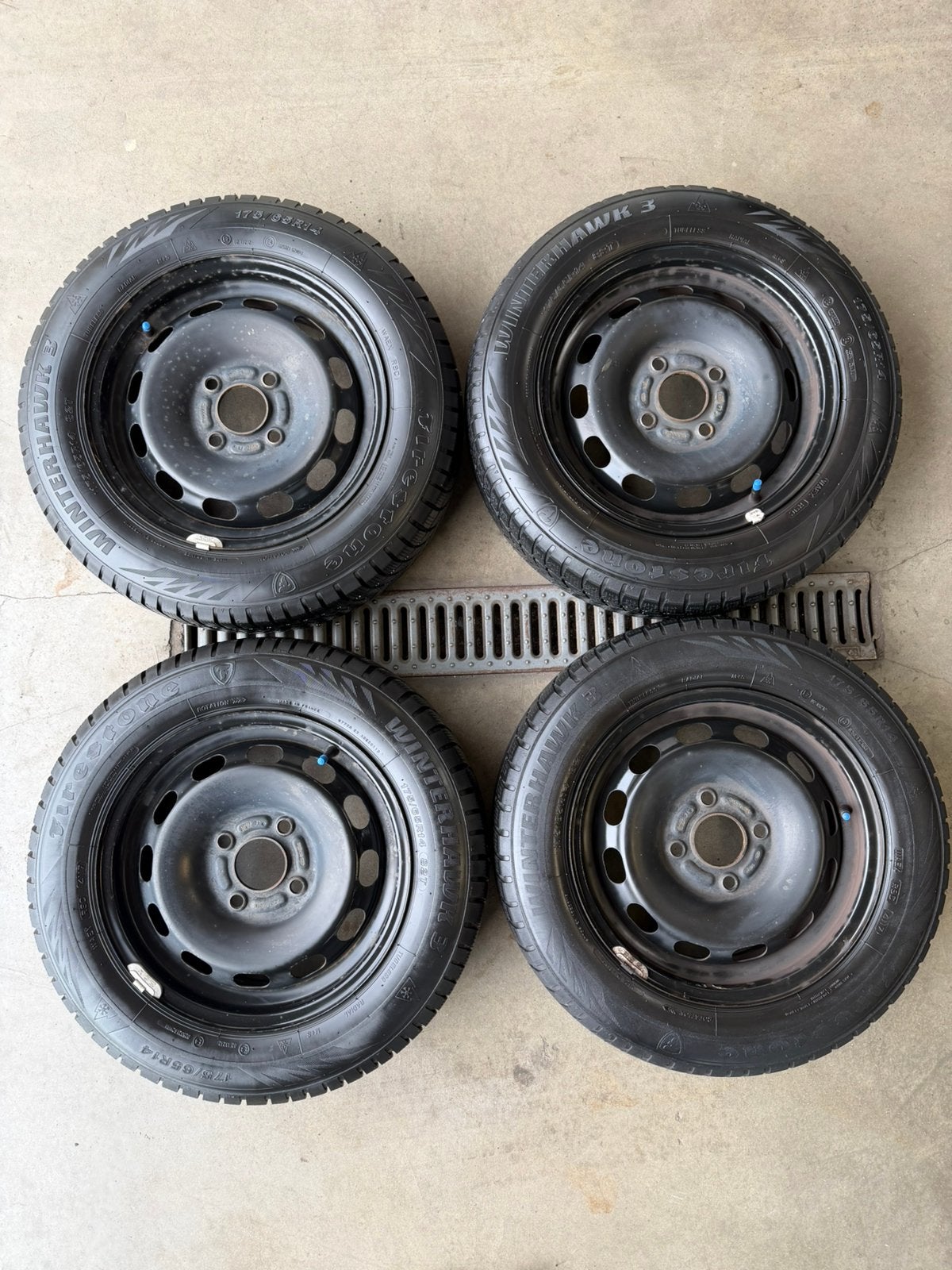 Ford fiesta 4x108 175/65R14 4x Firestone 3, Autos : Pièces & Accessoires, Pneus & Jantes, 14 pouces, Pneus et Jantes, Pneus hiver