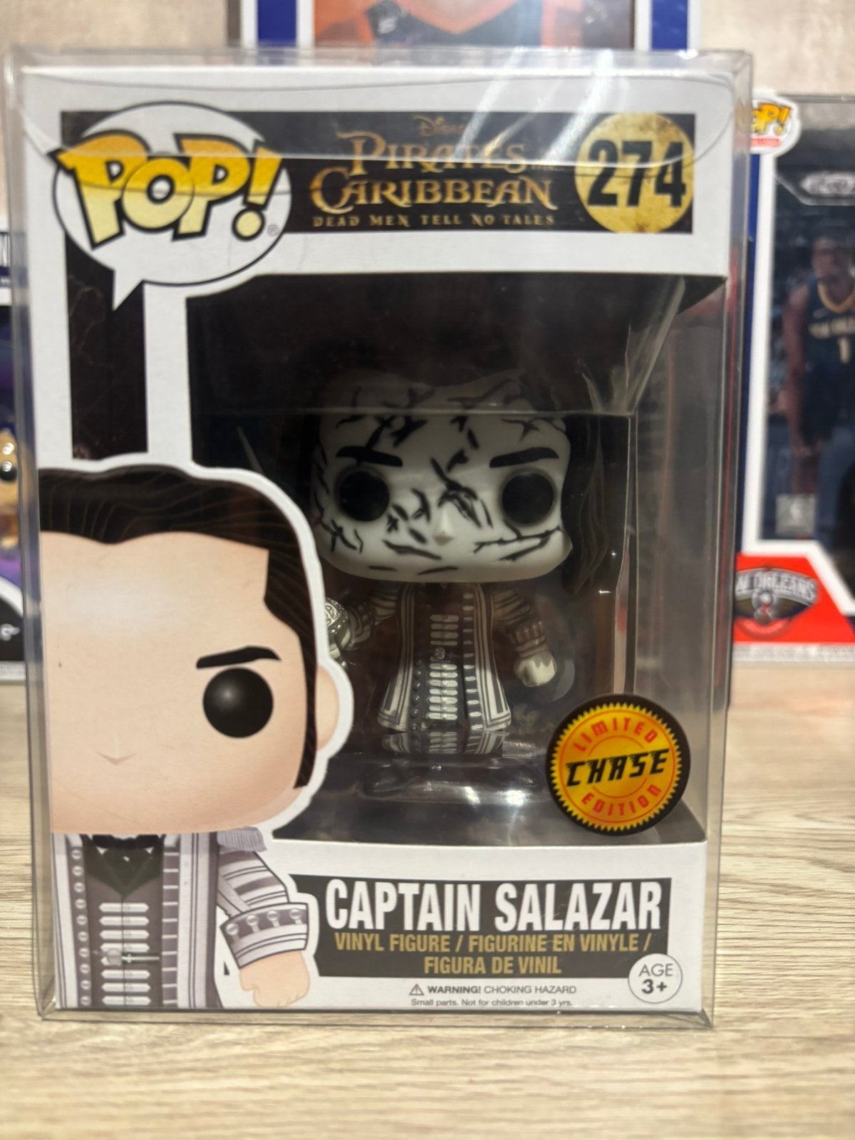 Funko pop captain salazar - pirate des Caraïbes - #274 chase, Collections, Enlèvement ou Envoi, Neuf
