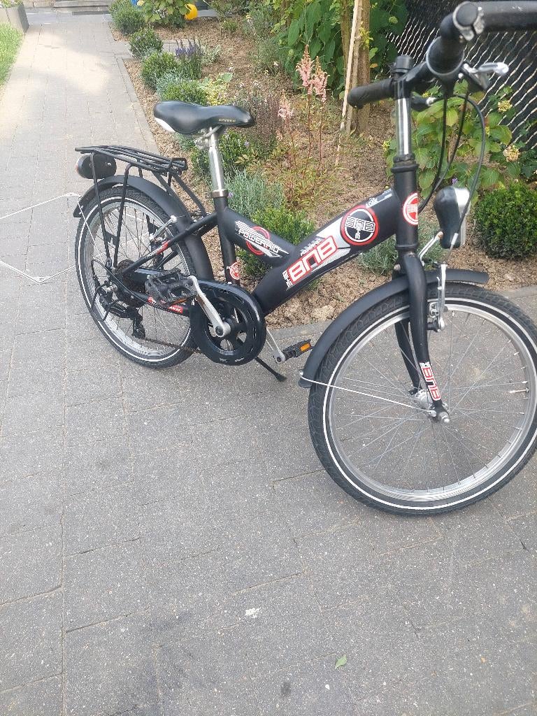 Jongensfiets BNB 20 inch, Fietsen en Brommers, Ophalen, Gebruikt, Velgrem, Versnellingen