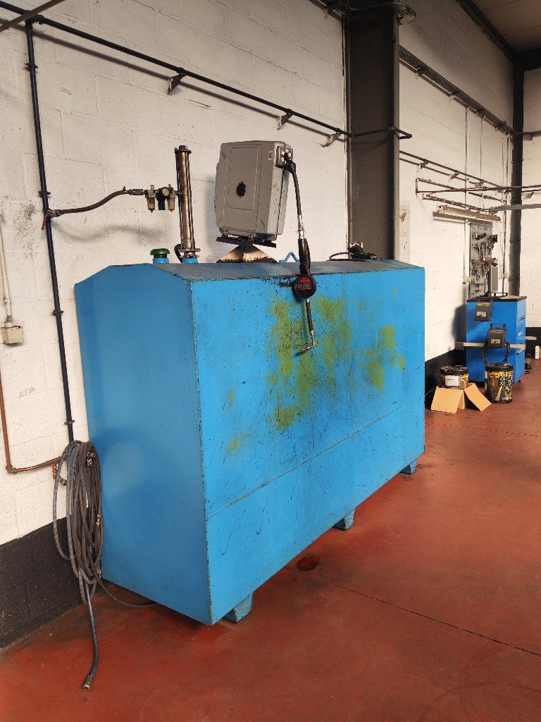 Oliereservoir, Ophalen, Gebruikt