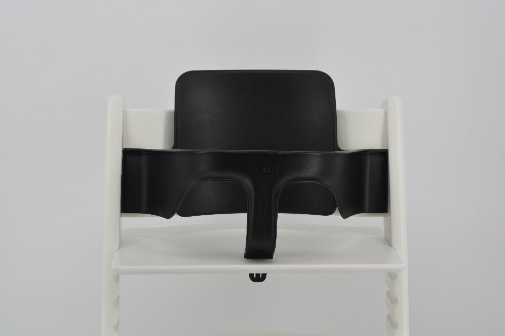 Stokke Tripp Trapp Black — Piège à voyage remis à neuf, Envoi, Utilisé, Chaise évolutive, Coulissant