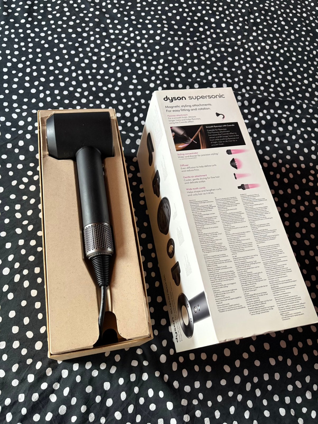 Dyson Haardroger nog nieuw, Bijoux, Sacs & Beauté, Beauté | Soins des cheveux, Enlèvement, Comme neuf, Sèche-cheveux