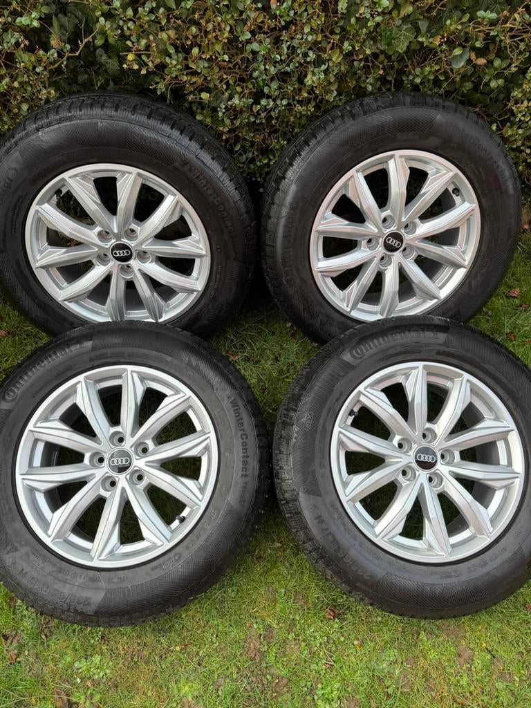 Très belles jantes Audi Q5 équipées de pneus hiver, Autos : Pièces & Accessoires, Pneus & Jantes, Pneus et Jantes, Pneus hiver