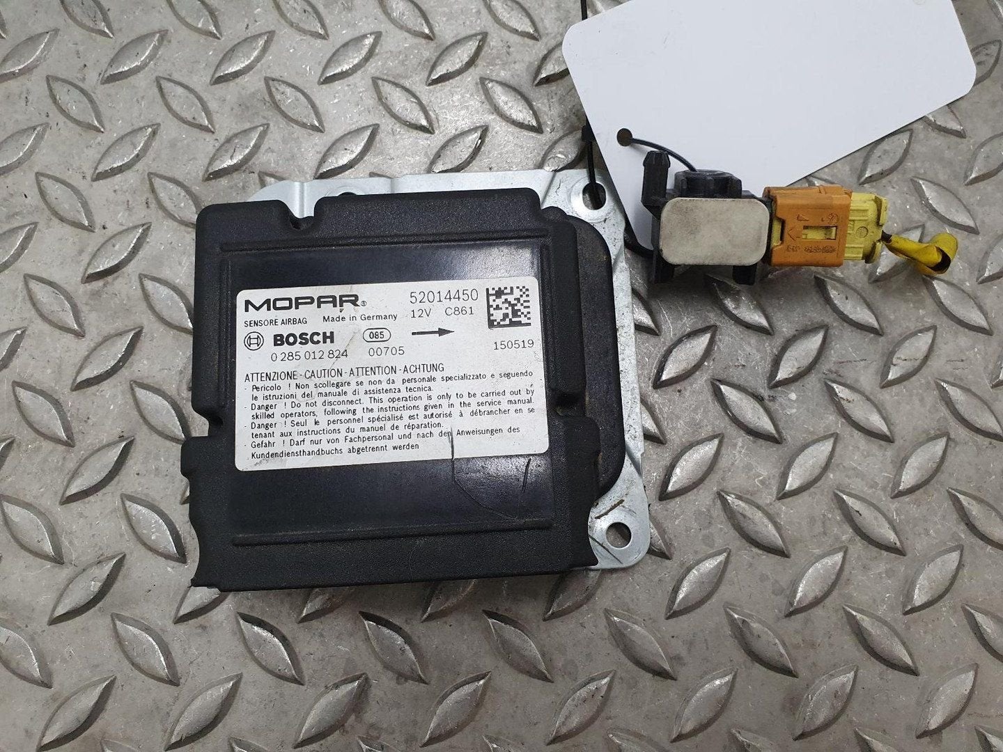 FIAT DOBLO 105 MJ MAXI COMPUTER ECU 52014450 2015, Ophalen of Verzenden, Gebruikt, ARN erkend