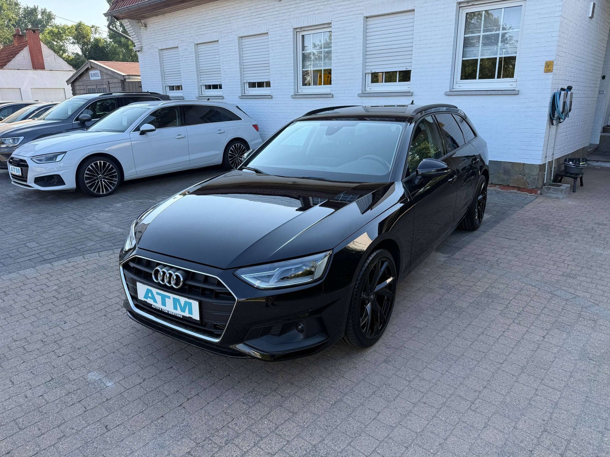 Audi A4 A4 Avant 35 TFSI S-line look S tronic/pdc V&A/blackl, Auto's, Audi, Stof, Gebruikt, 4 cilinders, 1984 cc