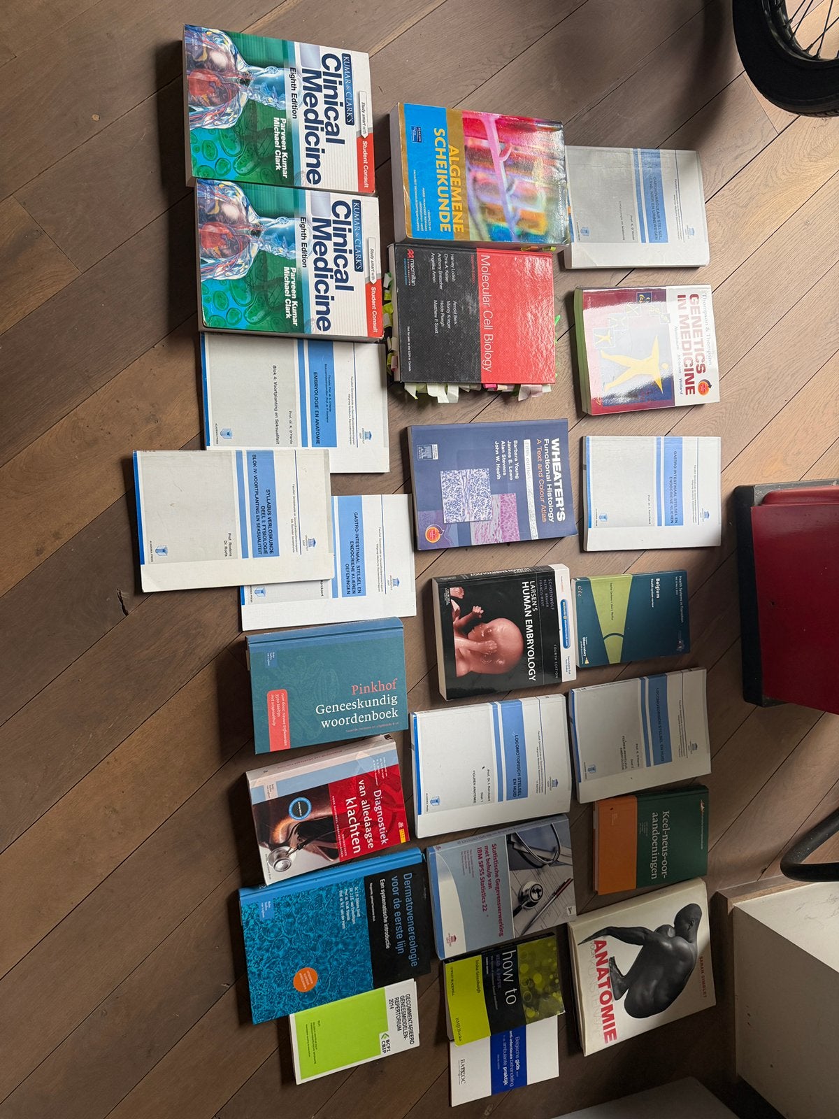 Boeken student geneeskunde, Boeken, Studieboeken en Cursussen, Ophalen, Gelezen