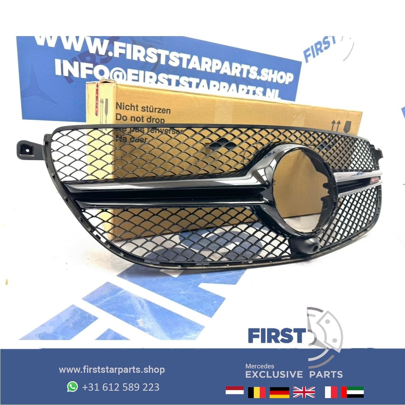 C292 GLE Coupé 63 AMG GRIL A2928850054 W292 2016-2020 Night, Utilisé, -, -, Enlèvement ou Envoi