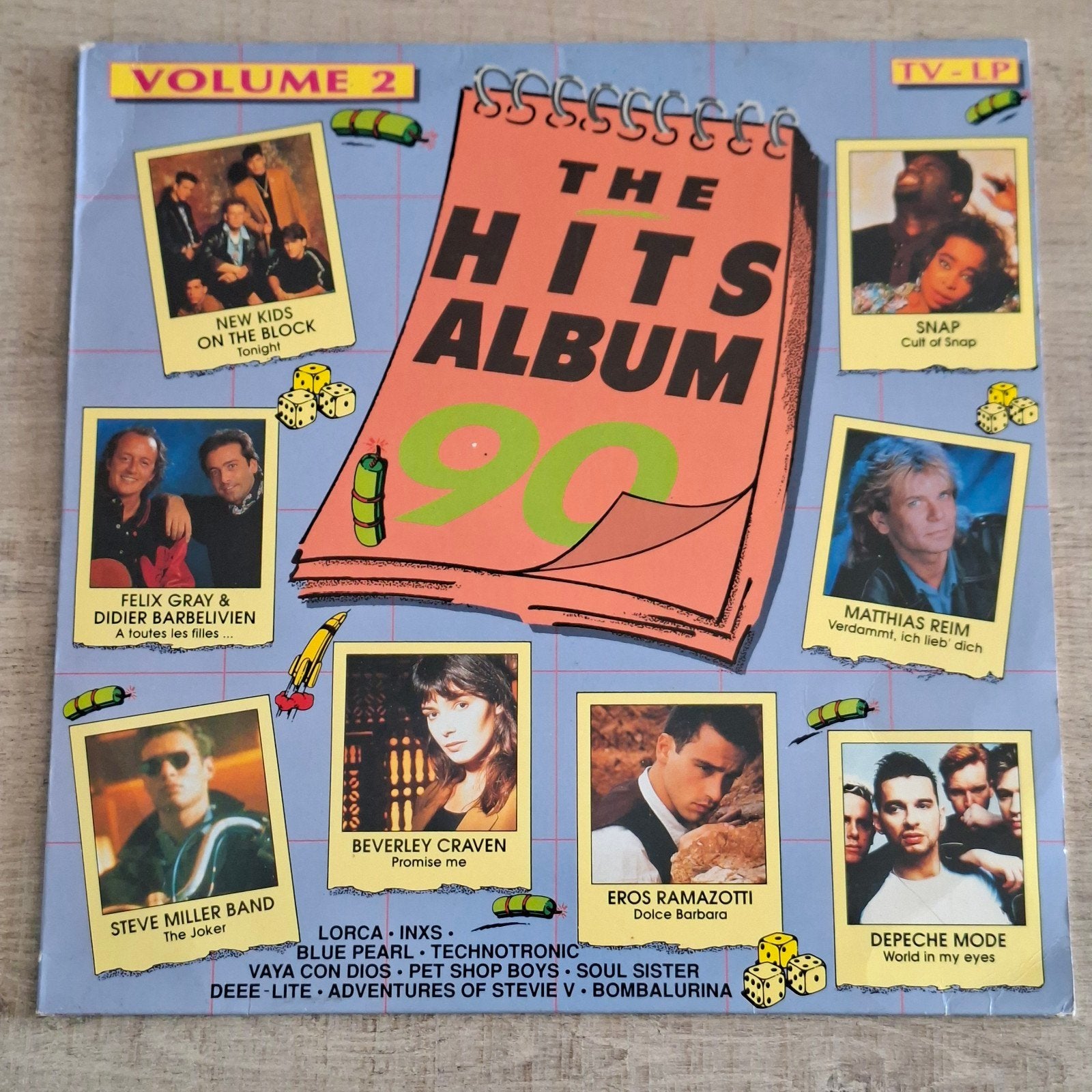The Hits Album 90, Cd's en Dvd's, LP, Gebruikt, Ophalen of Verzenden, Complilatie