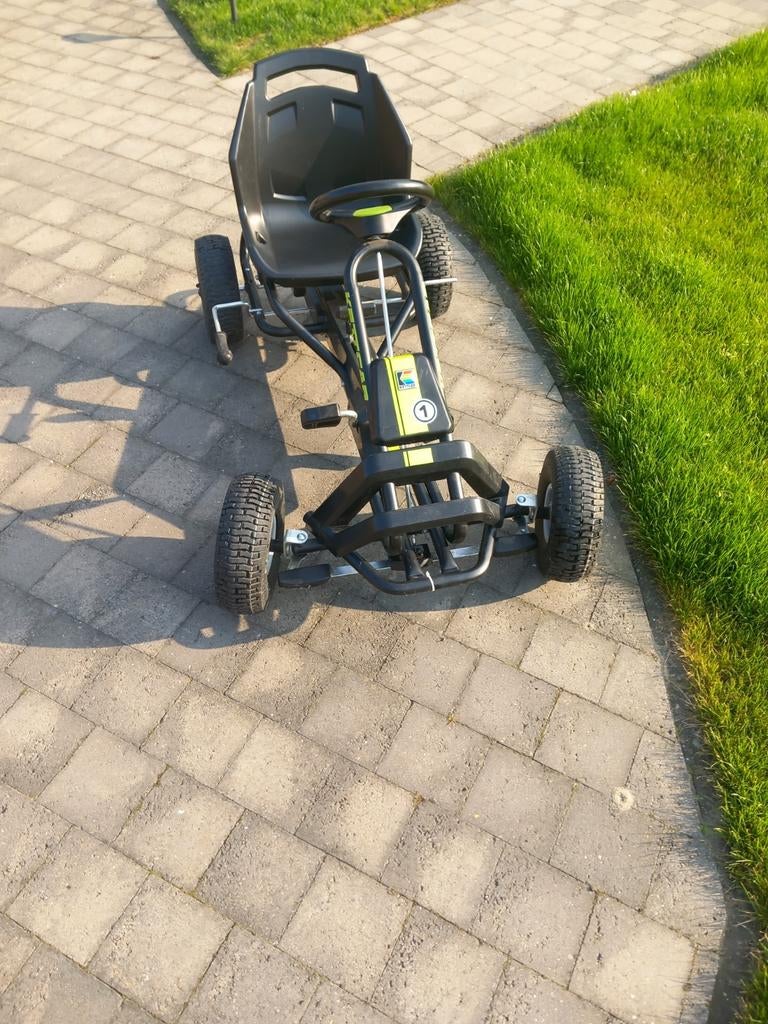Go cart , kettcar, Kinderen en Baby's, Ophalen, Zo goed als nieuw, Trapvoertuig