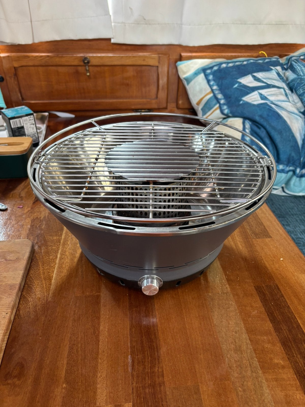 Barbecue avec ventilateur usb, Jardin & Terrasse, Enlèvement, Comme neuf