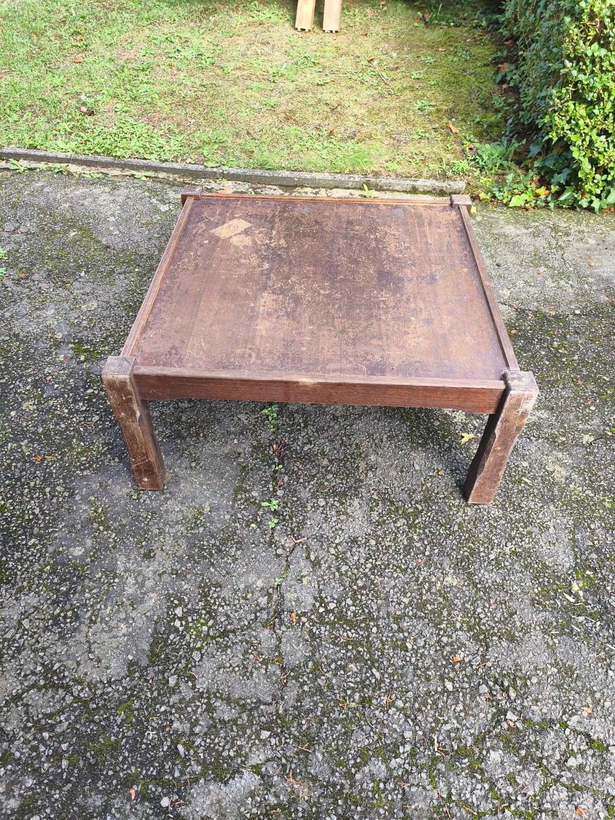 Table basse en bois, Maison & Meubles, Enlèvement, Utilisé, Rectangulaire, 5 – 50