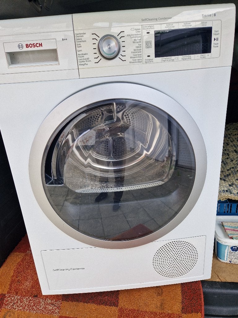 Sèche linge bosch pompe à chaleur A ++. Série 8, Electroménager, Enlèvement, Comme neuf, Chargeur frontal
