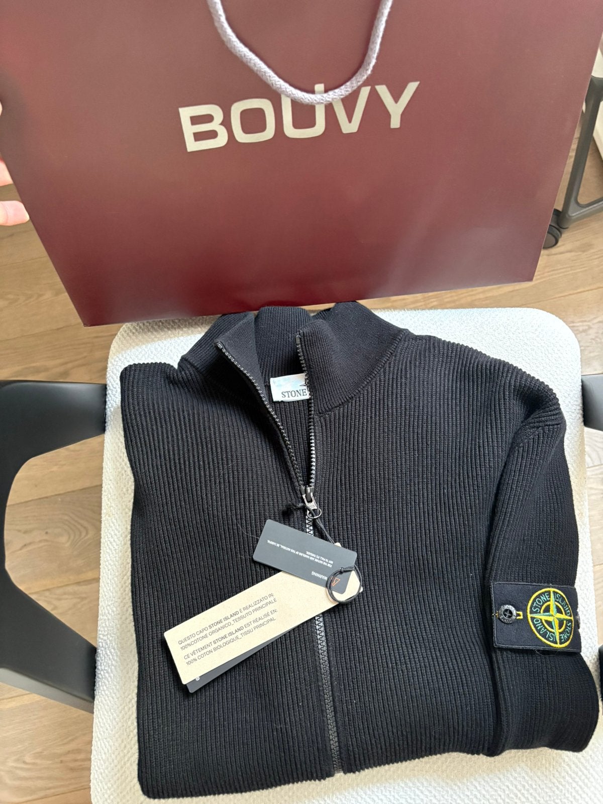 Gilet stone island pull, Enlèvement, Comme neuf