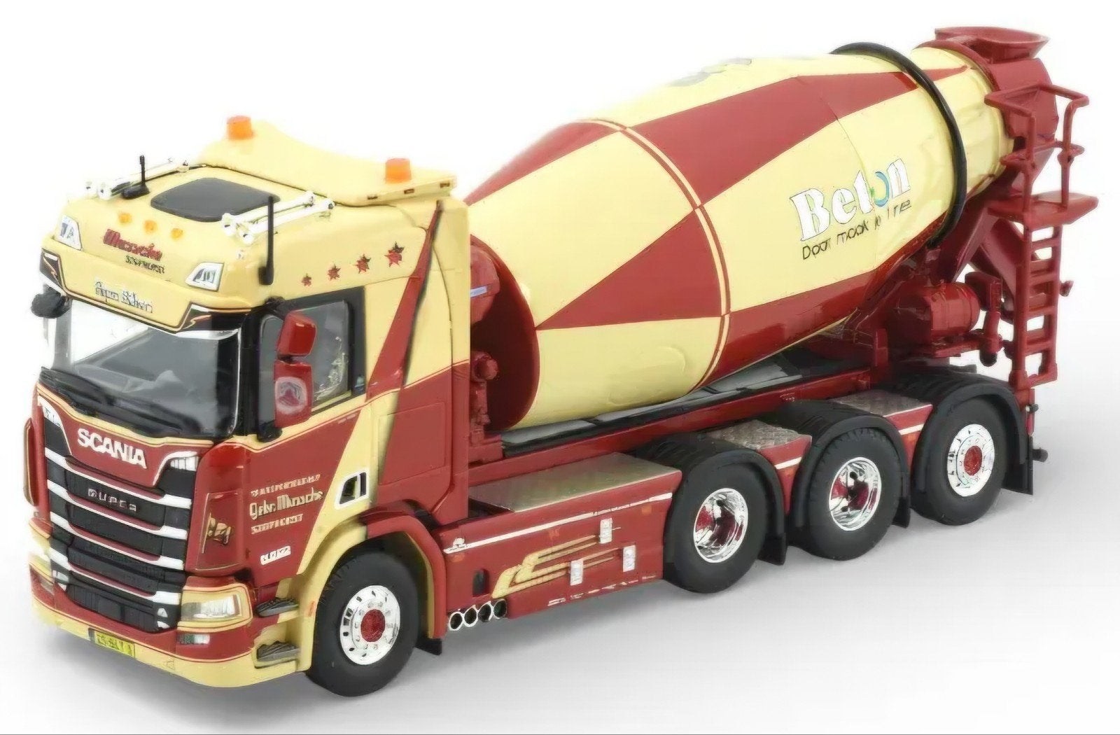 SCANIA R650 betonmixer "Mussche - Staphorst", Ophalen of Verzenden, Tekno