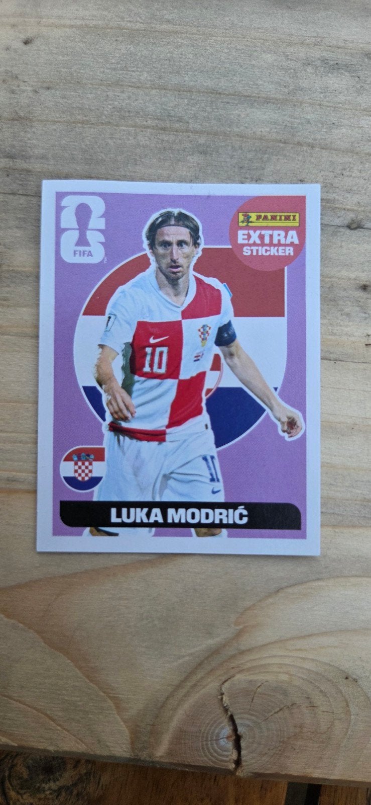 Luka Modric Panini Extra sticker, Ophalen