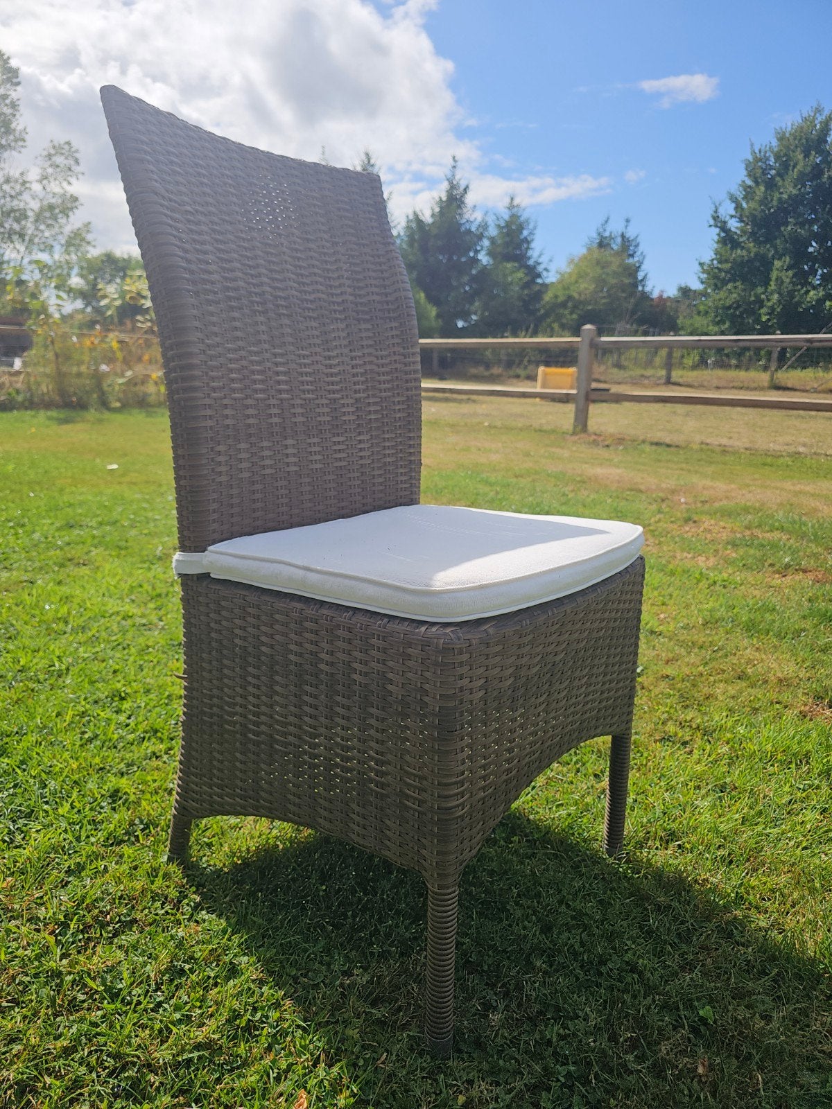 Tuinstoel wicker, Tuin en Terras, Ophalen, Wicker