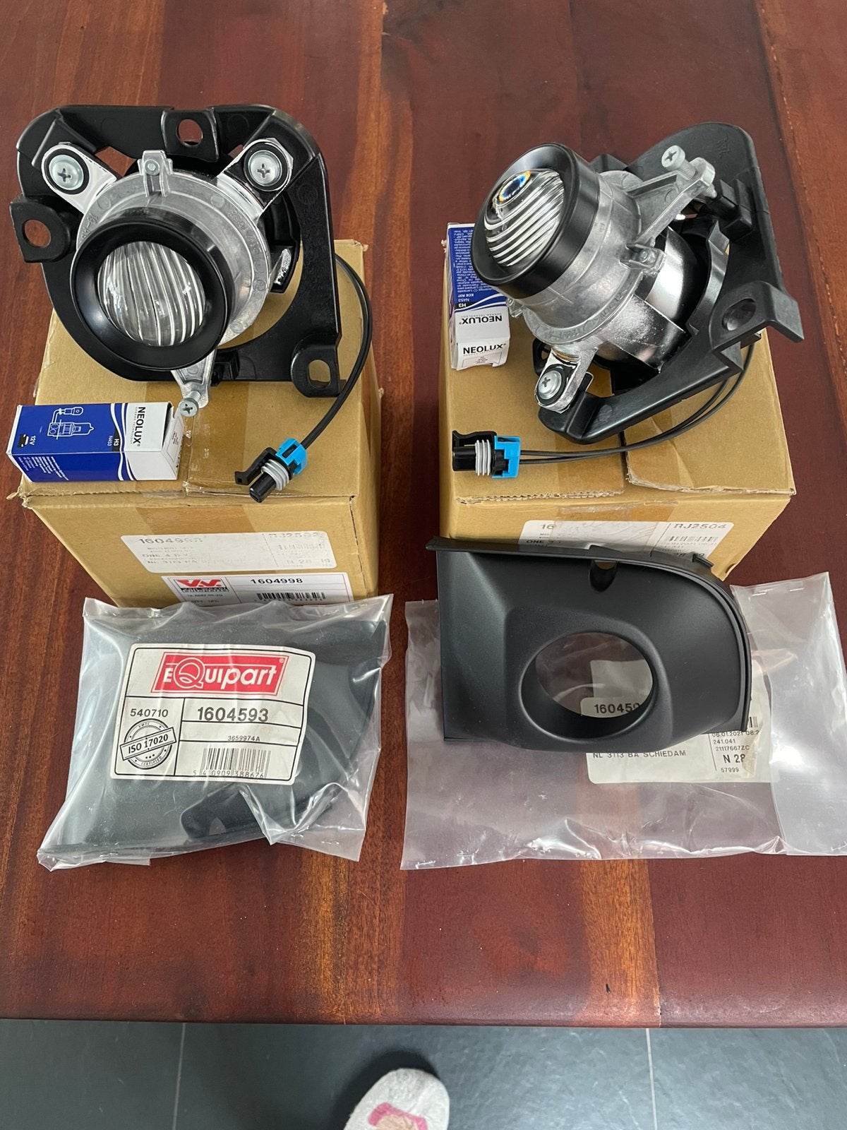 Mistlamp set fiat 500., Auto-onderdelen, Ophalen, Fiat