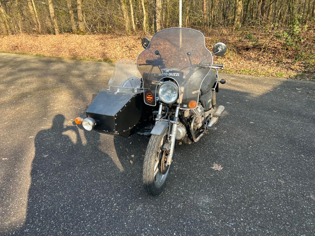 Moto guzz v50 nato superelastic, Motos, Occasion, 2 cylindres, 490 cm³, Permis Moto A2 minimum
