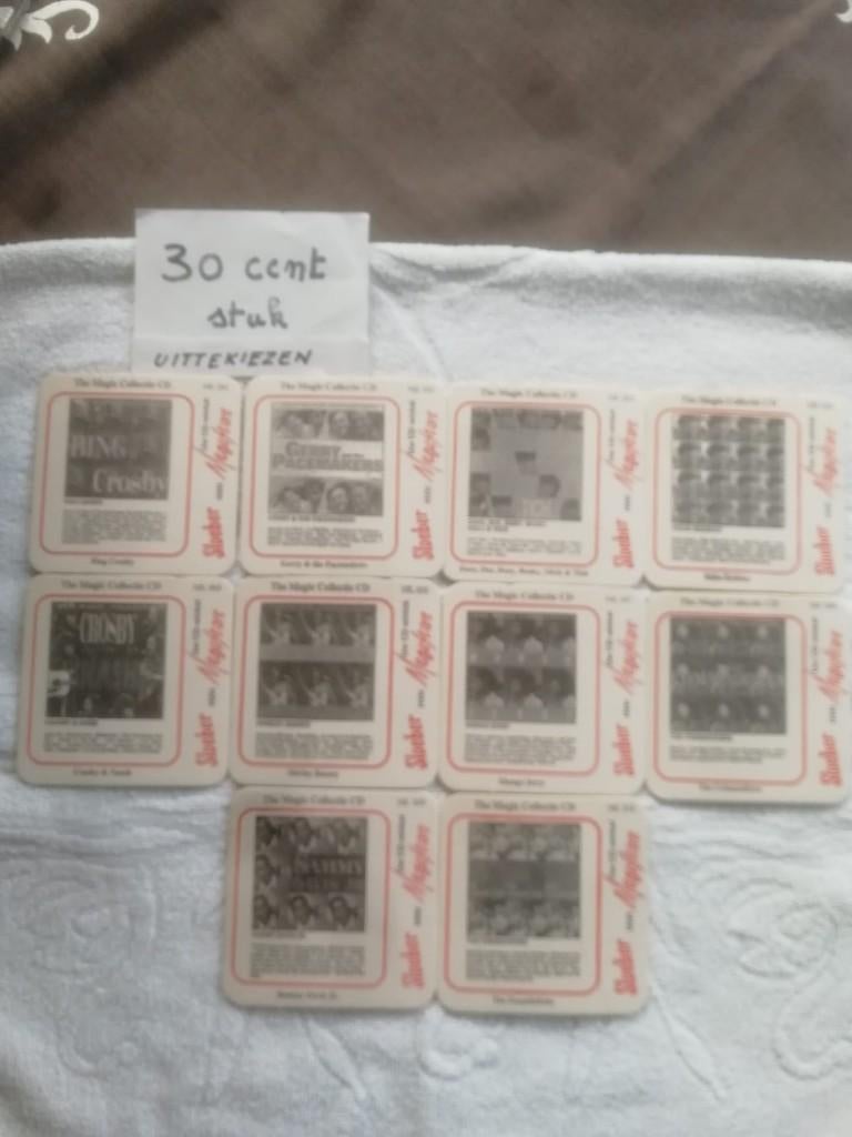 Losse bierviltjes uit te kiezen - Sloeber van Roman Mater, Verzamelen, Ophalen of Verzenden, Viltje(s)