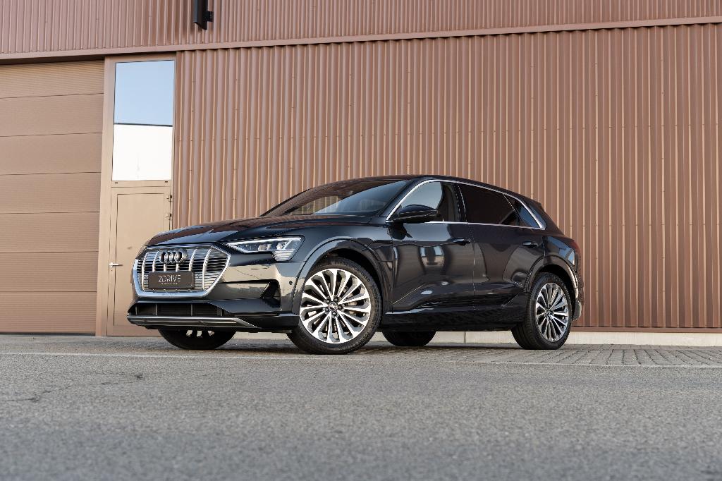 Audi E-Tron 95 kWh 55 Quattro | 98% SOH | Garantie, Autos, Audi, Cuir, Argent ou Gris, Achat, Phares entièrement LED