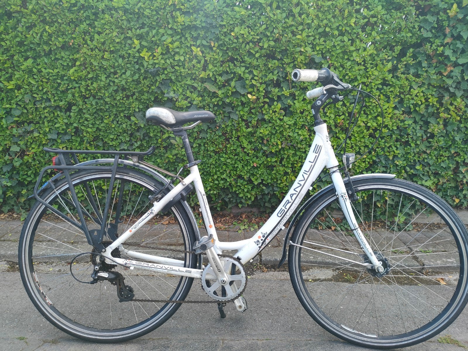 Granville damesfiets meisjesfiets studentenfiets stadsfiets, Fietsen en Brommers, Velgrem, (Extra) lage instap, Zo goed als nieuw