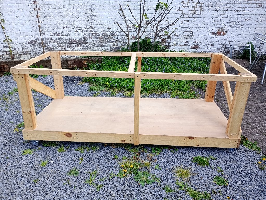 Ondertafel op wielen voor bv. miniatuur treinbaan, Ophalen, Nieuw, Overige typen