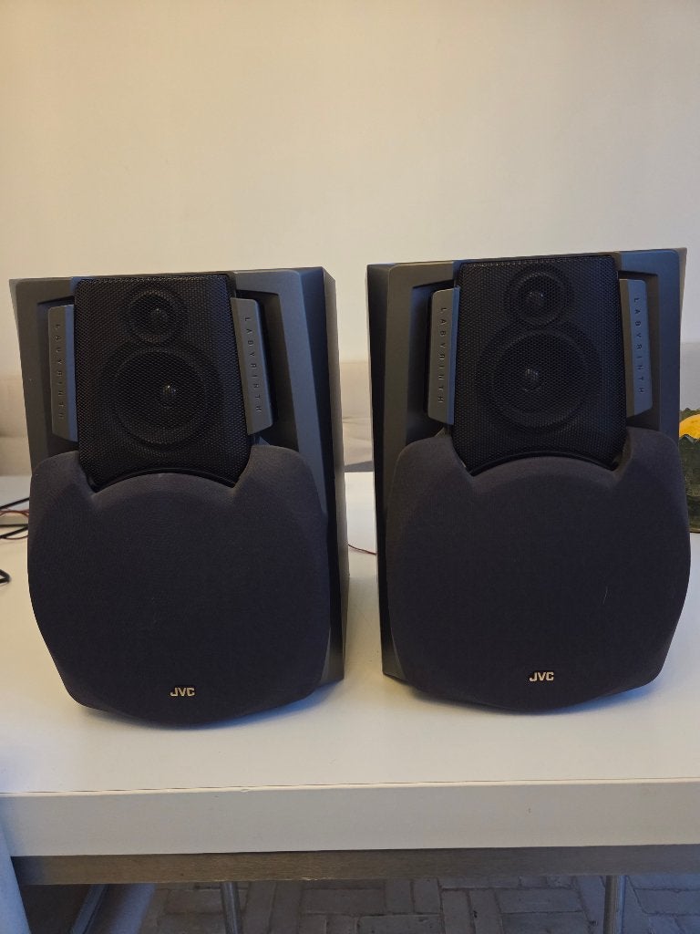 JVC SP-D452 luidsprekers — 100% functioneel —, Audio, Tv en Foto, JVC, Ophalen of Verzenden, Zo goed als nieuw, 60 tot 120 watt