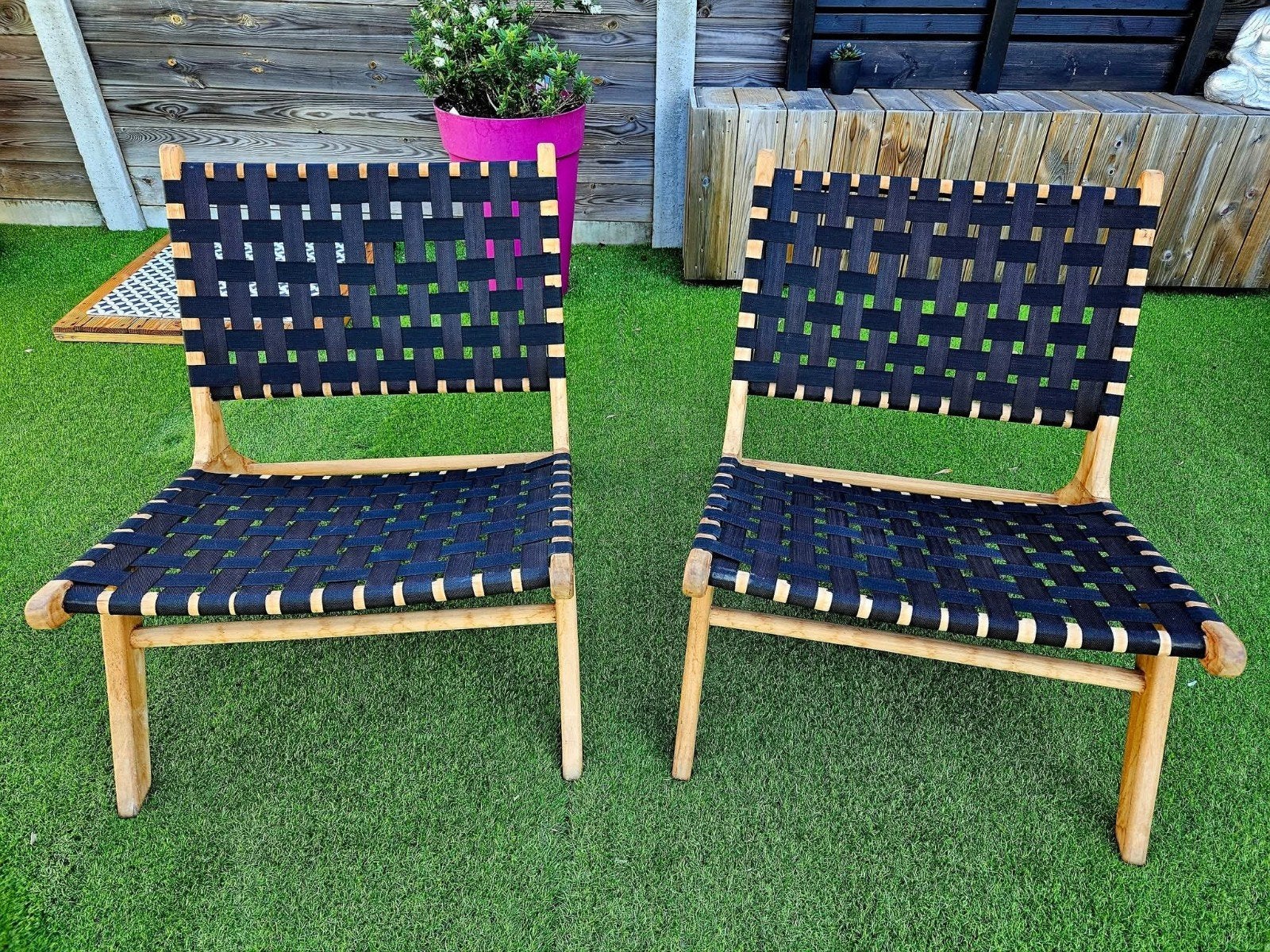 Lounge tuinstoel, Ophalen