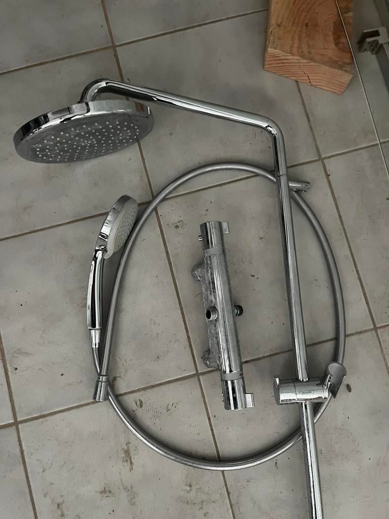 Regendouche hansgrohe axor, Enlèvement, Utilisé, Chrome