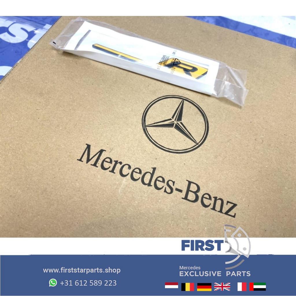 W190 R LOGO EMBLEEM C190 R190 GT GTC GTS GTR X290 GT63R BADG, Gebruikt, -, Ophalen of Verzenden, -