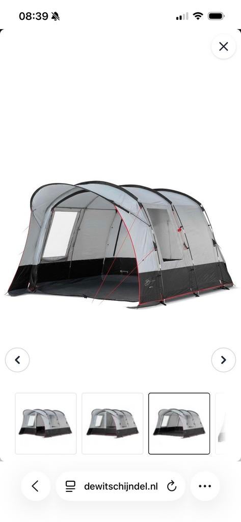 Drive away tent bardani, Ophalen, Gebruikt, Tot en met 3
