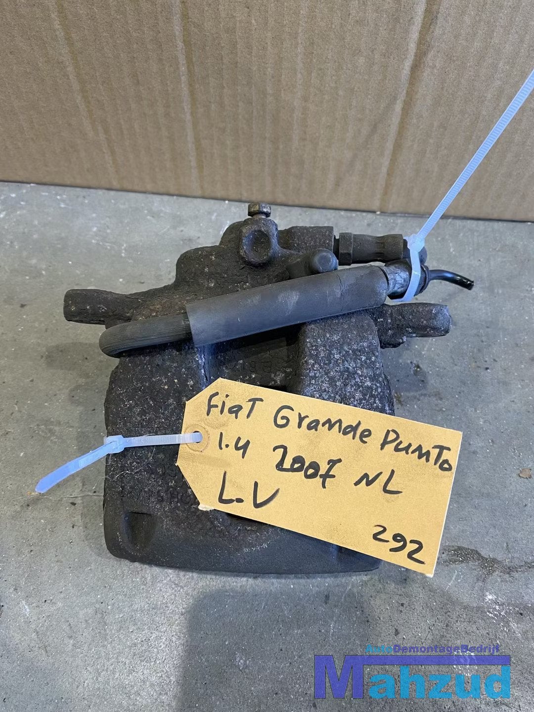 FIAT GRANDE PUNTO 1.4 Links voor remklauw remtang 2005-2013, Stellantis Europe S.p.A., Info@stellantis.com, Utilisé, Corso Giovanni Agnelli 200
10135  Turin, IT