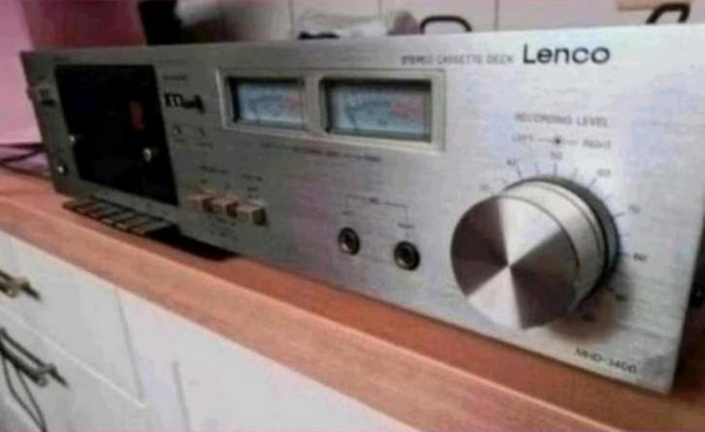 Belle cassette vintage Deck Lenco, Enlèvement ou Envoi