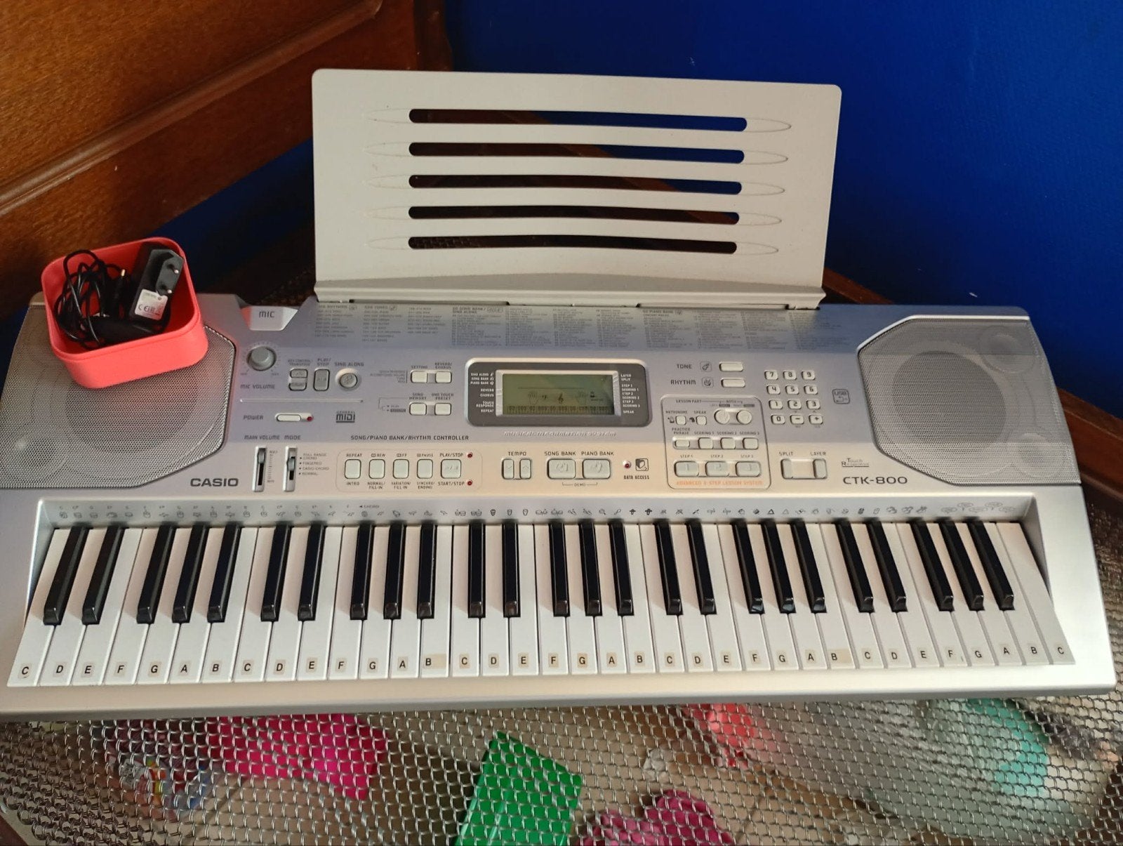 keybord casino ctk 800, Ophalen, Gebruikt, 61 toetsen, Casio