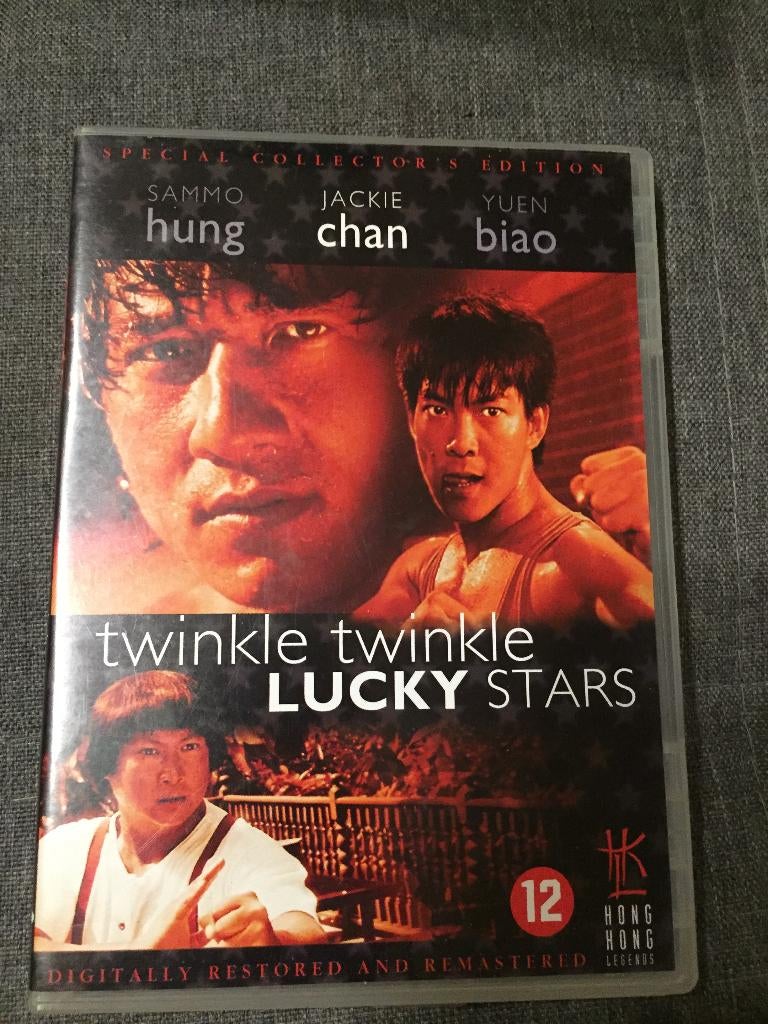 Dvd film Jackie Chan twinkle twinkle lucky stars, Vanaf 12 jaar, Ophalen of Verzenden, Zo goed als nieuw, Martial Arts