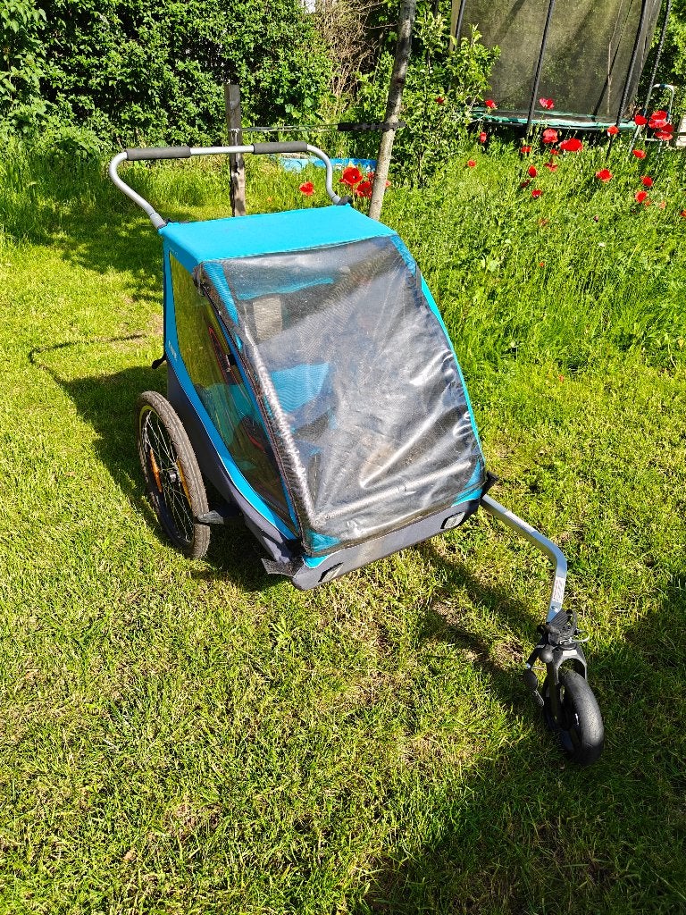 Fietskar Thule Coaster XT, Vélos & Vélomoteurs, Accessoires vélo | Remorques, Utilisé, Remorque pour enfant, Pliable, Enlèvement