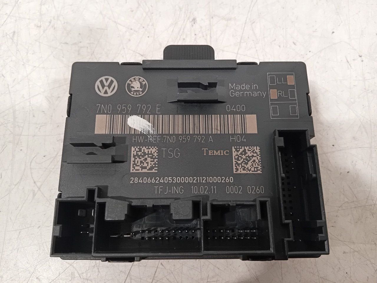 Computer centrale vergrendeling Seat Alhambra, Onderdelen@venauto.nl, Van der Ven Autorecycling B.V., Gebruikt, Ettenseweg 76, 4706 PB Roosendaal, The Netherlands