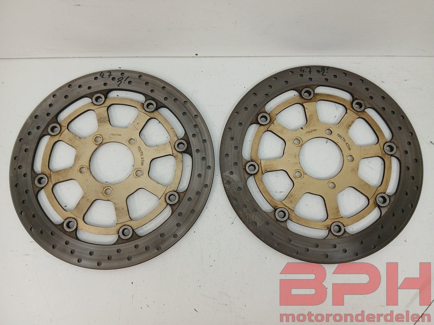 Remschijven Suzuki GSX-R 600 750 1000 K1 K2 K3 2001 t/m 2003, -, Utilisé, -, -