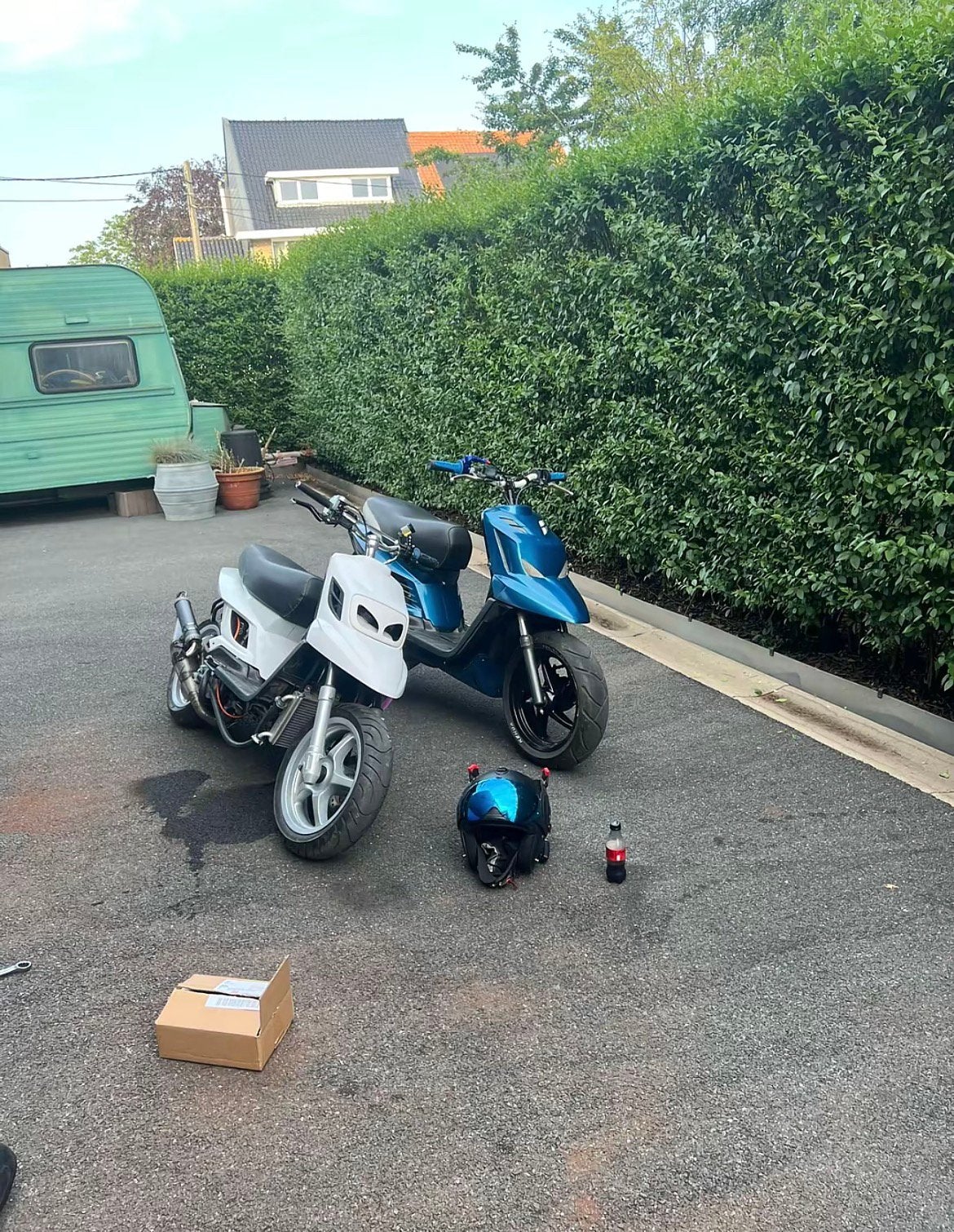 Mbk booster, Fietsen en Brommers, Ophalen, Zo goed als nieuw