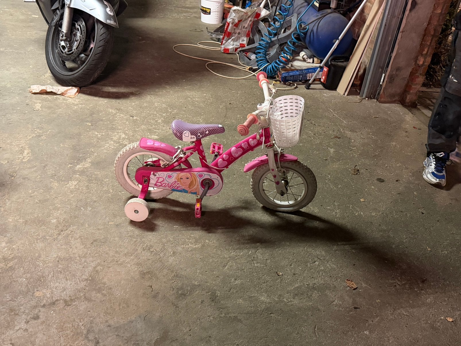 Velo barbie pour enfant, Ophalen, Zo goed als nieuw