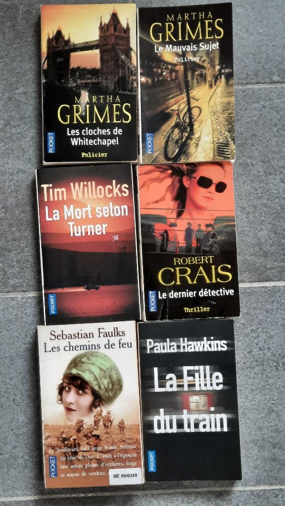 Livres POCKET, Enlèvement, Utilisé