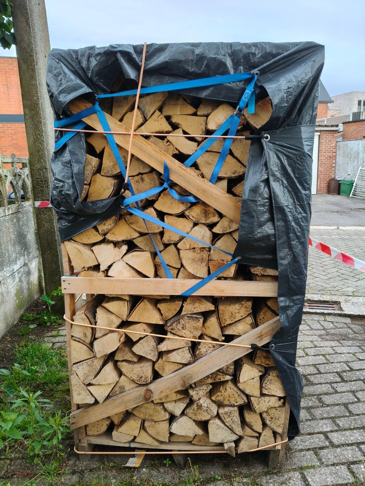 +-1.8m3 brandhout Beuk, Jardin & Terrasse, Bois de chauffage, Enlèvement