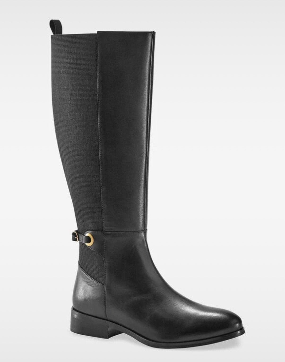 Mooie zwarte laarzen, Enlèvement, Comme neuf, Noir, Chaussures ou Bottes