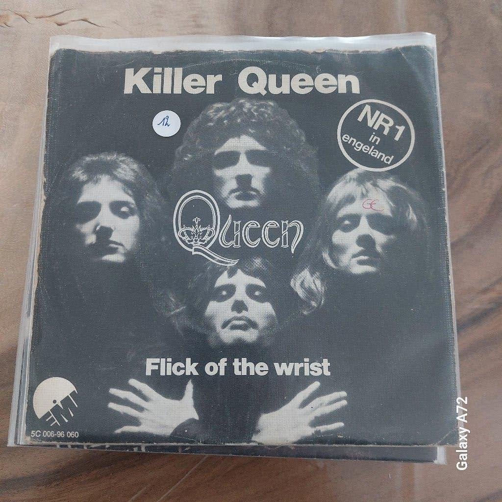 queen killer queen, Gebruikt, 7 inch, Ophalen of Verzenden, Rock en Metal